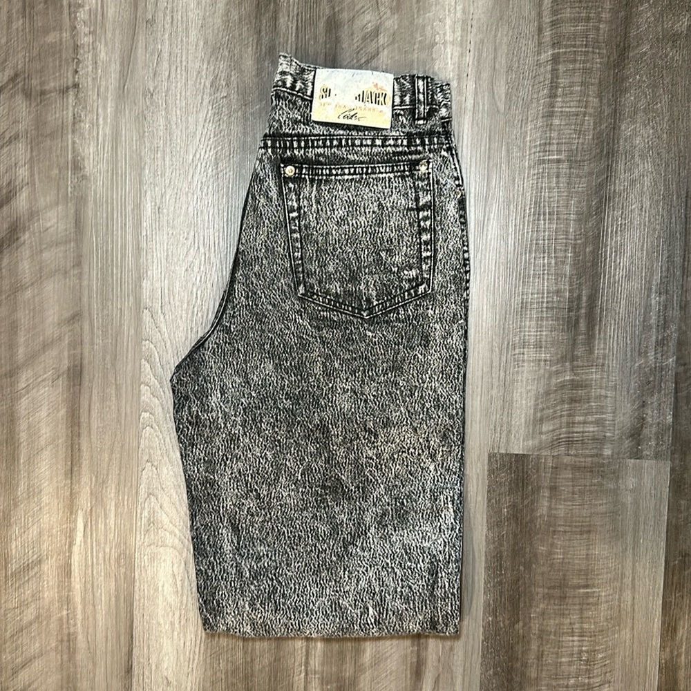 Coda Super Black Vintage Tapered Jeans - 29